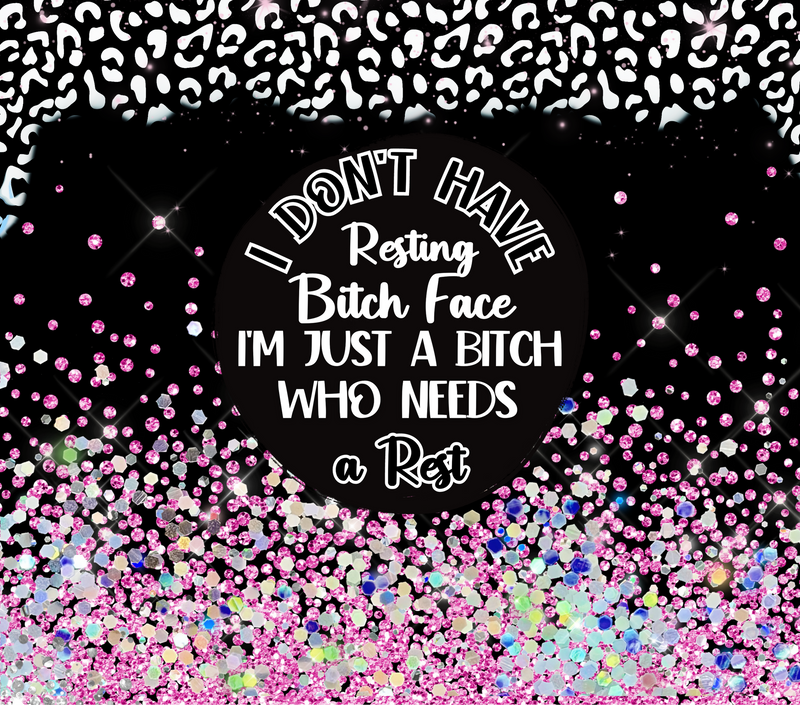 Snarky 20oz Skinny Tumbler Printed Paper
