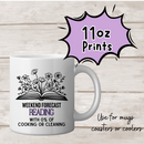 11oz Sublimation print - reading