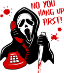 No you hang up first 20oz Skinny Tumbler Printed Paper