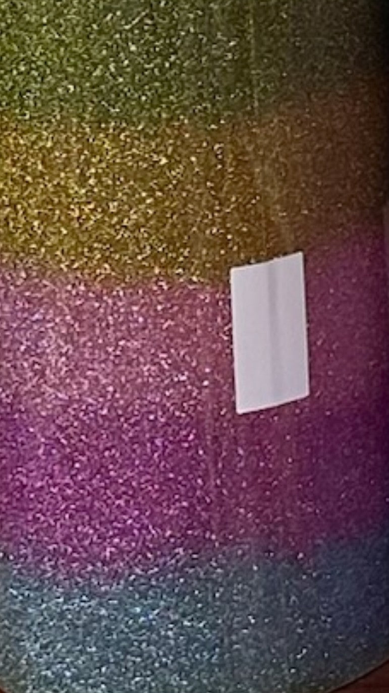 Glitter Htv - Rainbow Delight 25cm x 50cm