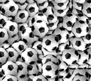 Soccer Ball Pattern 20oz Skinny Tumbler Printed Paper