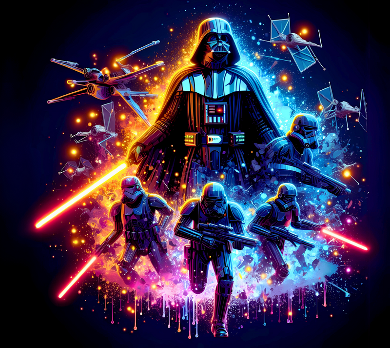 Darth 20oz Skinny Tumbler Printed Paper