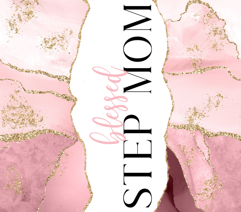 Blessed Stop Mom 20oz Skinny Tumbler Printed Paper