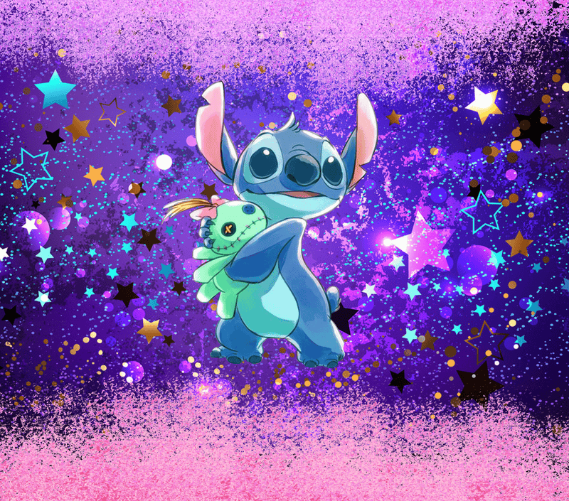 Glitter Galaxy 20oz Skinny Tumbler Printed Paper