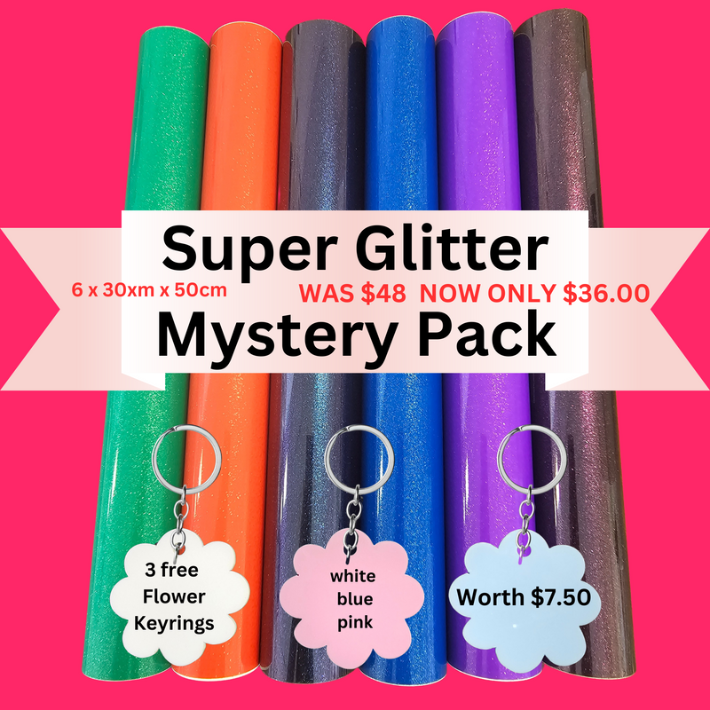 Super Glitter Permanent Adhesive Mystery Pack