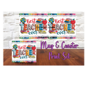 Sublimation Mug Print with Coaster Print - Teacher