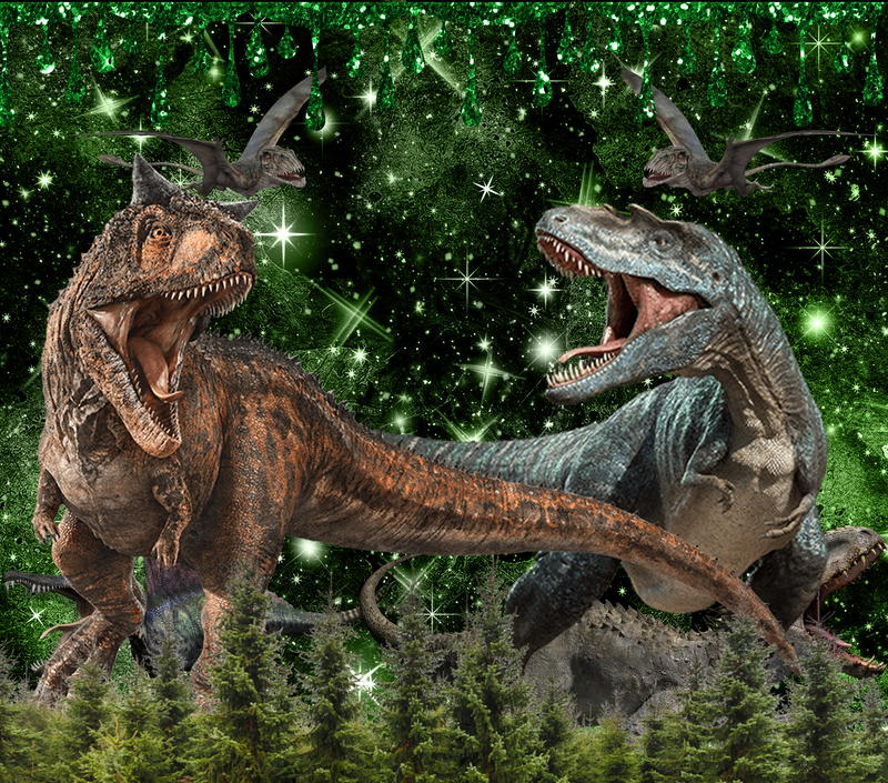 Happy Dino's Print 20oz Skinny Tumbler Printed Paper