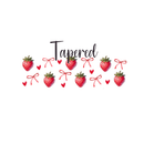 40oz Tumbler Sublimation Print - Strawberries