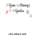 DTF Transfer Sheet - Love Grows Here