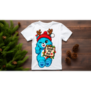 DTF Transfer Sheet - 18+ Christmas Swear Teddy