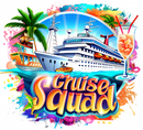 Cruise Squad Skinny Tumbler Printed Paper