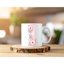 Sublimation Prints - Alphabet Letters Pink Floral