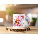 Sublimation Prints - Alphabet Letters Floral PB