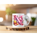 Sublimation Prints - Alphabet Letters Floral PB