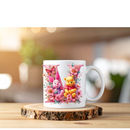 Sublimation Prints - Alphabet Letters Floral PB