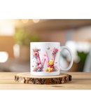 Sublimation Prints - Alphabet Letters Floral PB