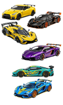 POPCORN BOX UV DTF SHEET - CARS