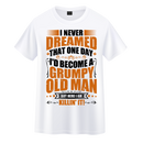 DTF Transfer Sheet -Grumpy Old Man