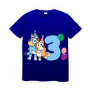 DTF Transfer Sheet - Blue Dog Birthday