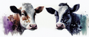 Brown and Black Cow printed Sublimation Paper for 11oz mug
