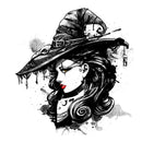 Black Witch 20oz Skinny Tumbler Printed Paper