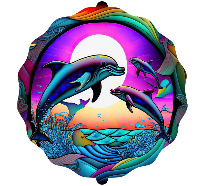 Dolphin Wind Spinner design to fit an 8' Spinner.