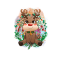 DTF Transfer Sheet - Reindeer