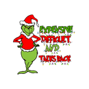 DTF Transfer Sheet - Grince Christmas