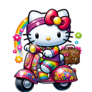 Transfer Sheet - Kitty Love