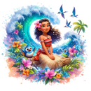 DTF Transfer Sheet - Moa