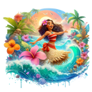 DTF Transfer Sheet - Moa