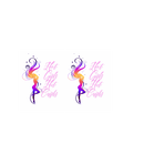 Sublimation Prints for Air Freshener 2 prints per Sheet - Hot Girls