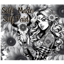 Self Made  20oz Skinny Tumbler Printed Paper