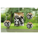 Cowboy - Keyring, Air freshener and Car Coaster Prints