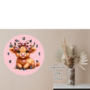 Clock Sublimation Print - H-Cow