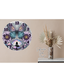Clock Sublimation Print - Mandala Butterfly