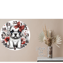 Clock Sublimation Print - Frenchie