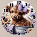 UV DTF Round Clock Print 