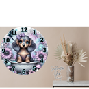 Clock Sublimation Print - S - Dog