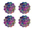 Swirl Coaster Sublimation Print - Alcohol Ink