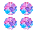 Swirl Coaster Sublimation Print - Alcohol Ink
