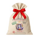 Santa Sack DTF Print - Unicorn