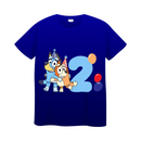 DTF Transfer Sheet - Blue Dog Birthday