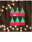 3mm Acrylic Christmas Sack / Parcel Tags