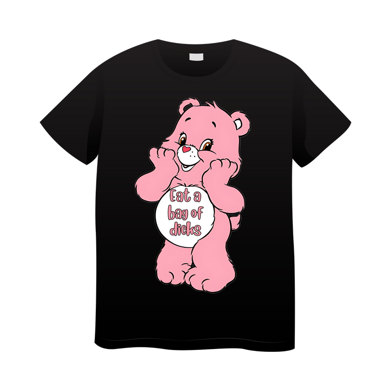 Naughty Care Bear DTF Print