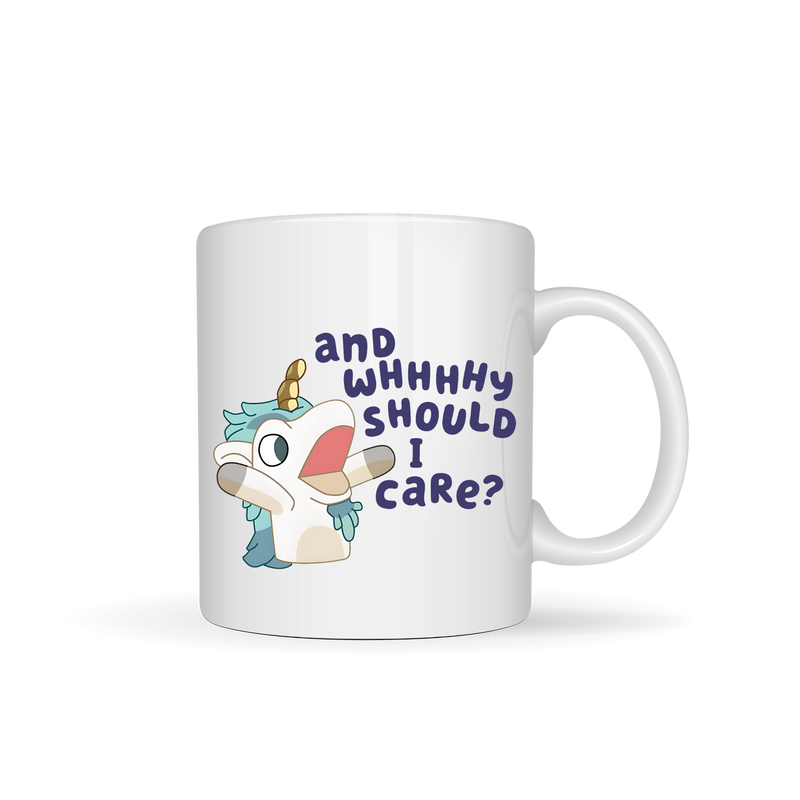 Why Should i Care Printed Sublimation Paper for 11oz mug