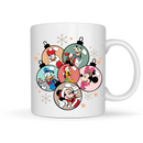 Christmas Baubles Printed Sublimation Paper for 11oz mug