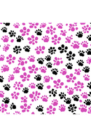 A4 Printed Sublimation Sheets- Paw Prints