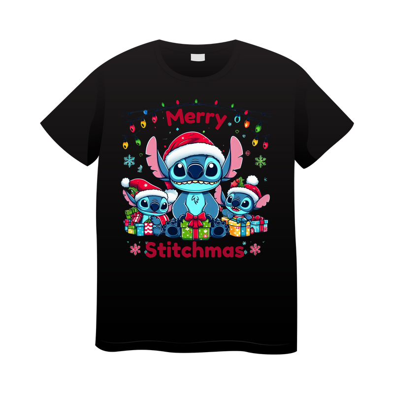 DTF Transfer Sheet - Mouse Christmas