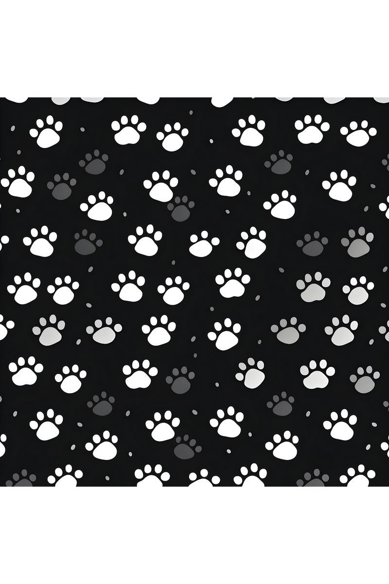 A4 Printed Sublimation Sheets- Paw Prints